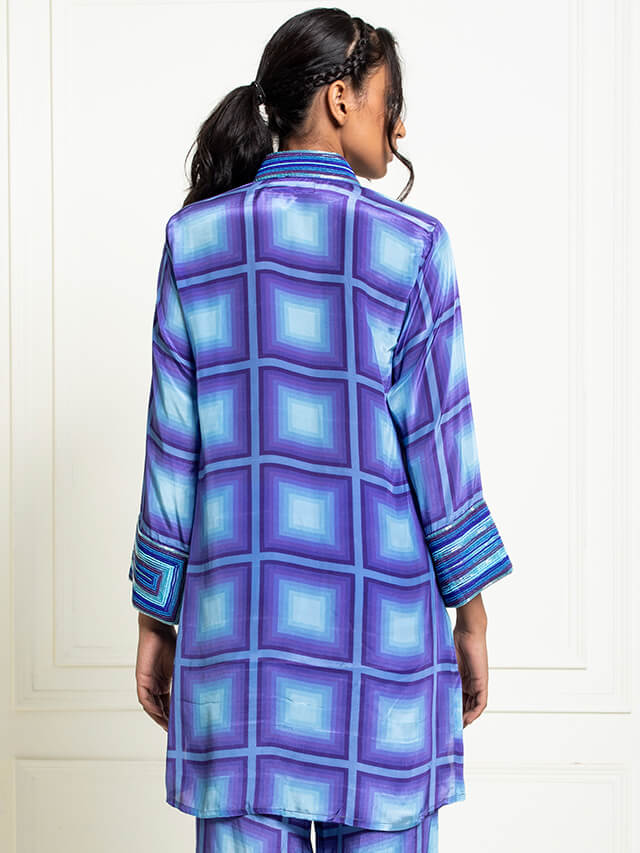 Cubical Print Co-ord Set