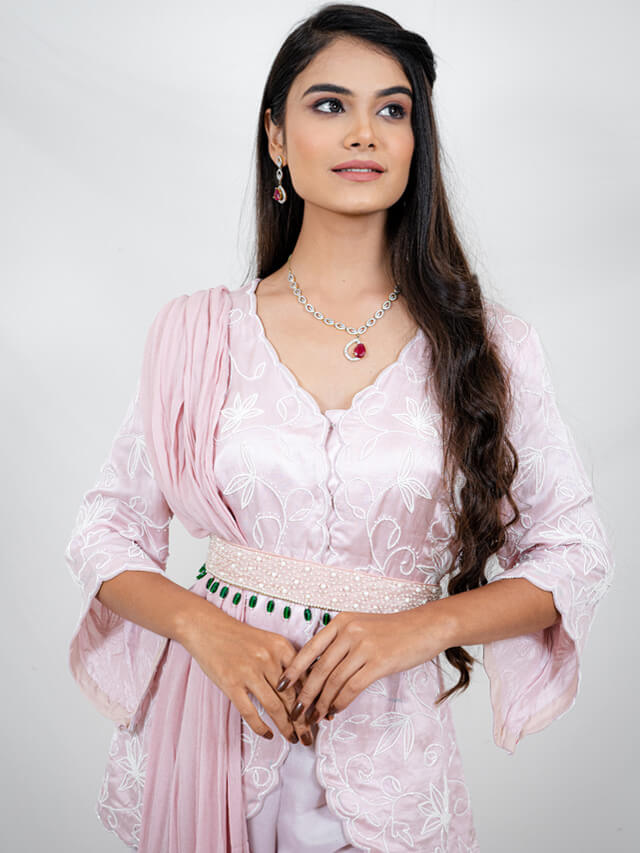 Tunic and garara set