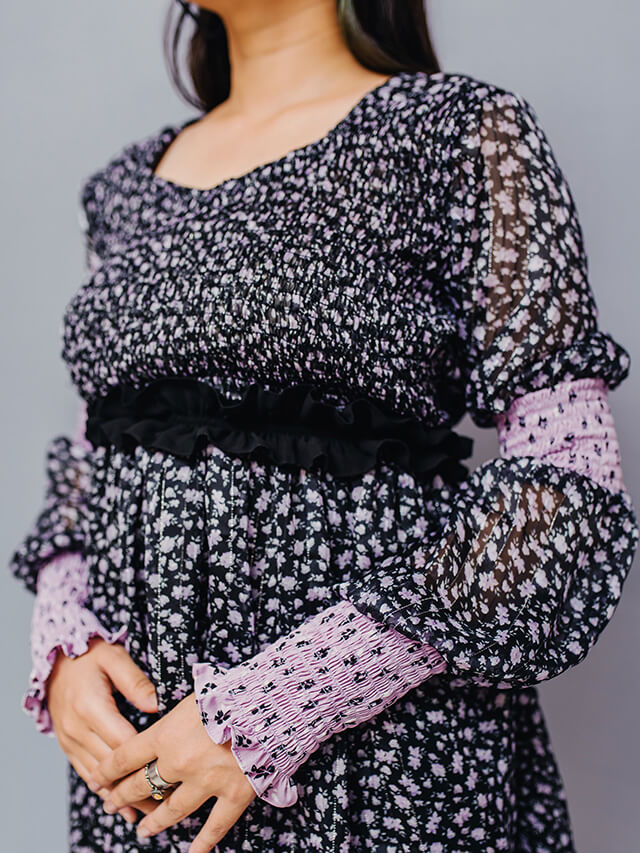 Dainty Floral Dress