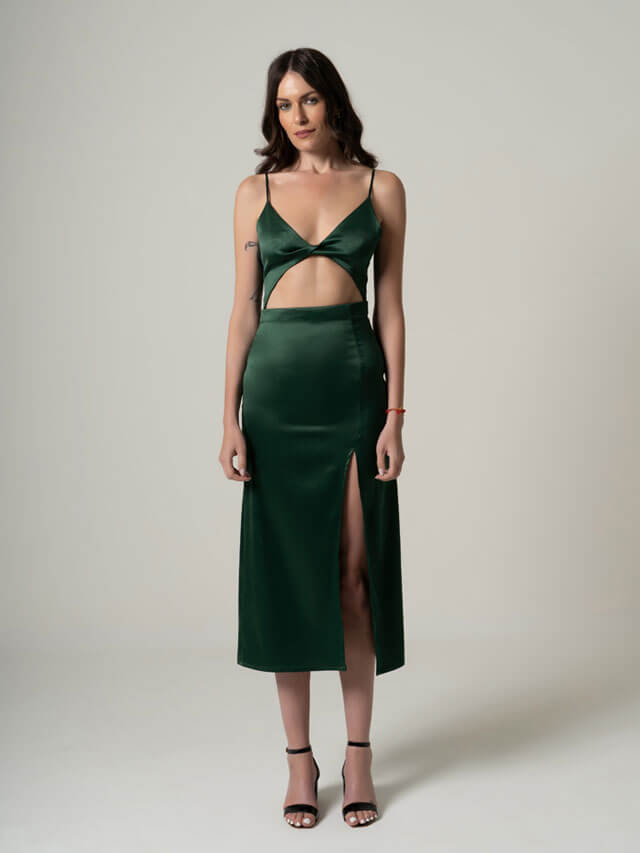 Elevated Satin Slip Dress