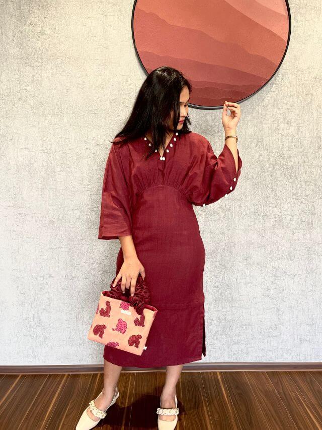 Congo detachable kaftan