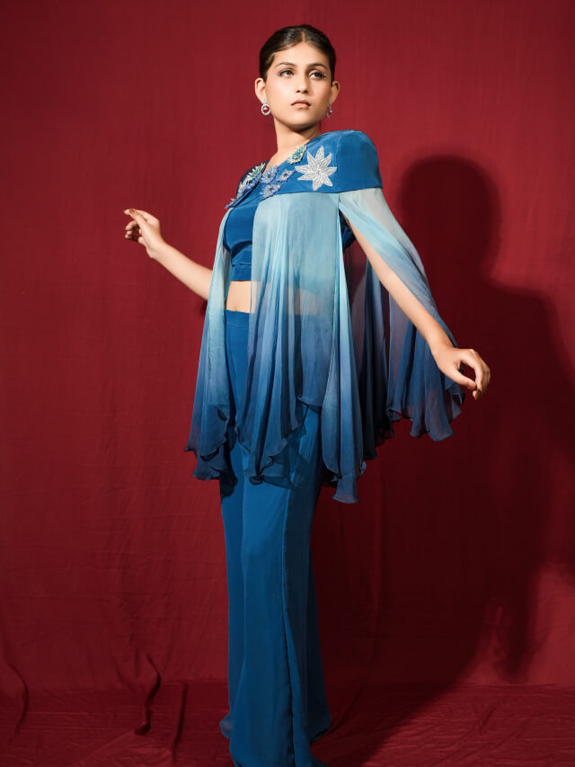 Amalgamation of Indian and modern silhouettes