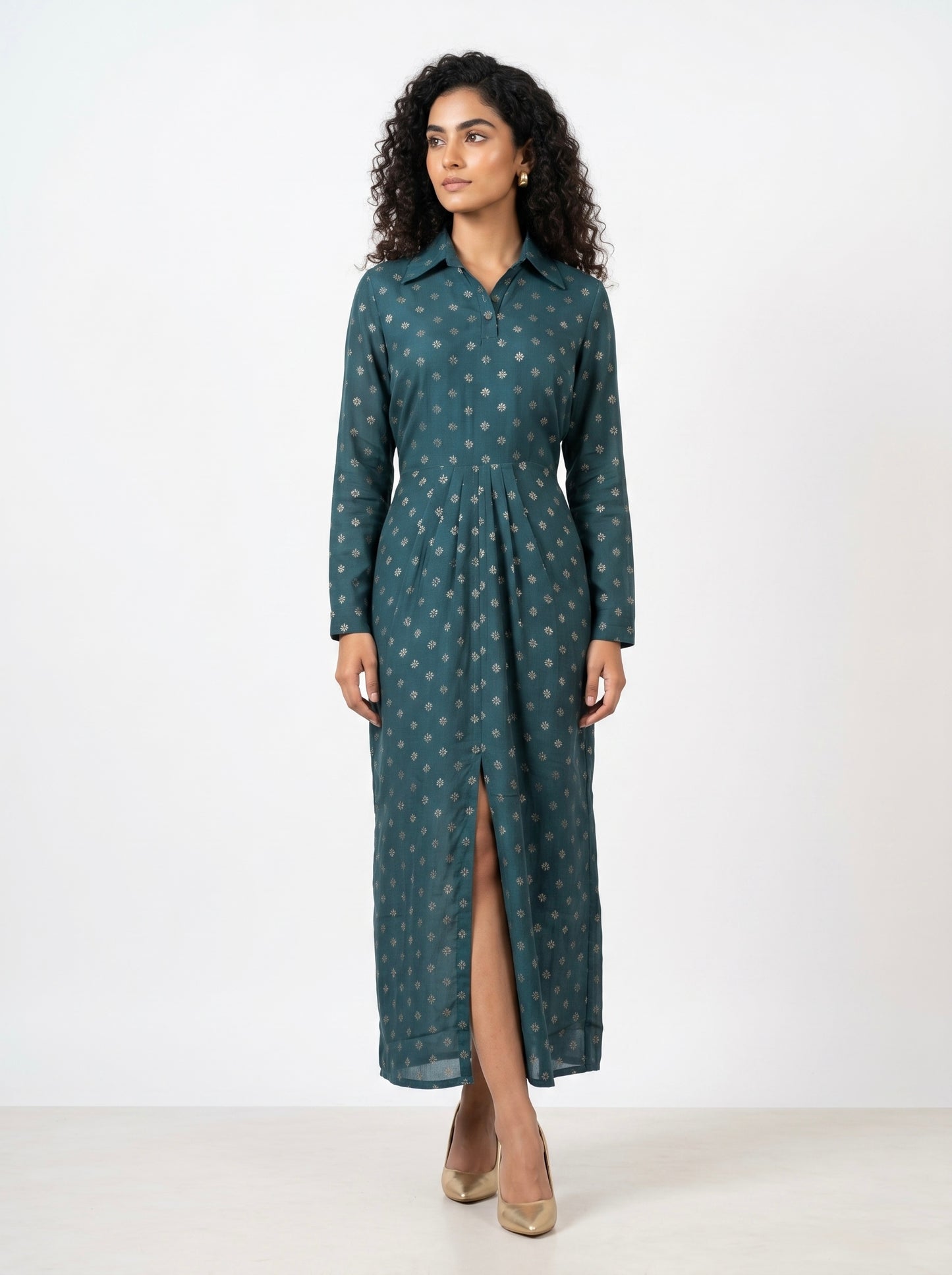 Green Long Dress