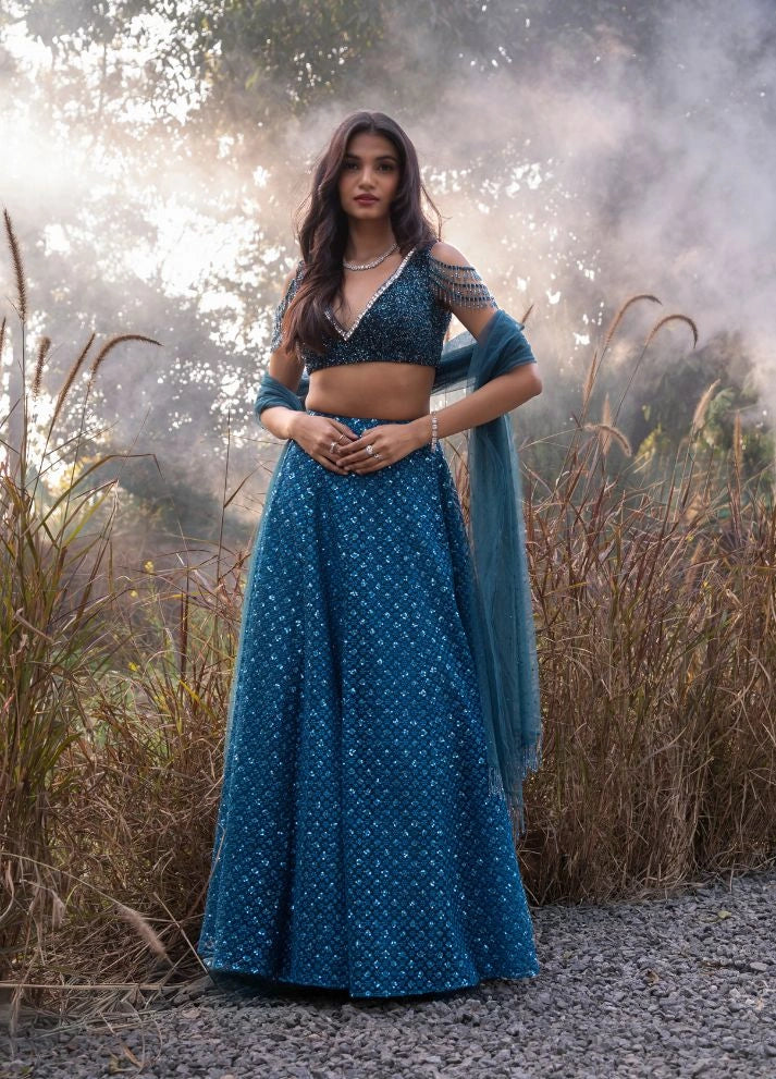 Aster Lehenga Set