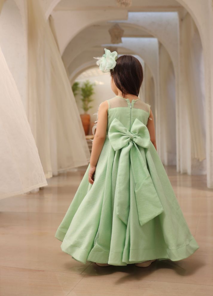 Shimmer Net Gown