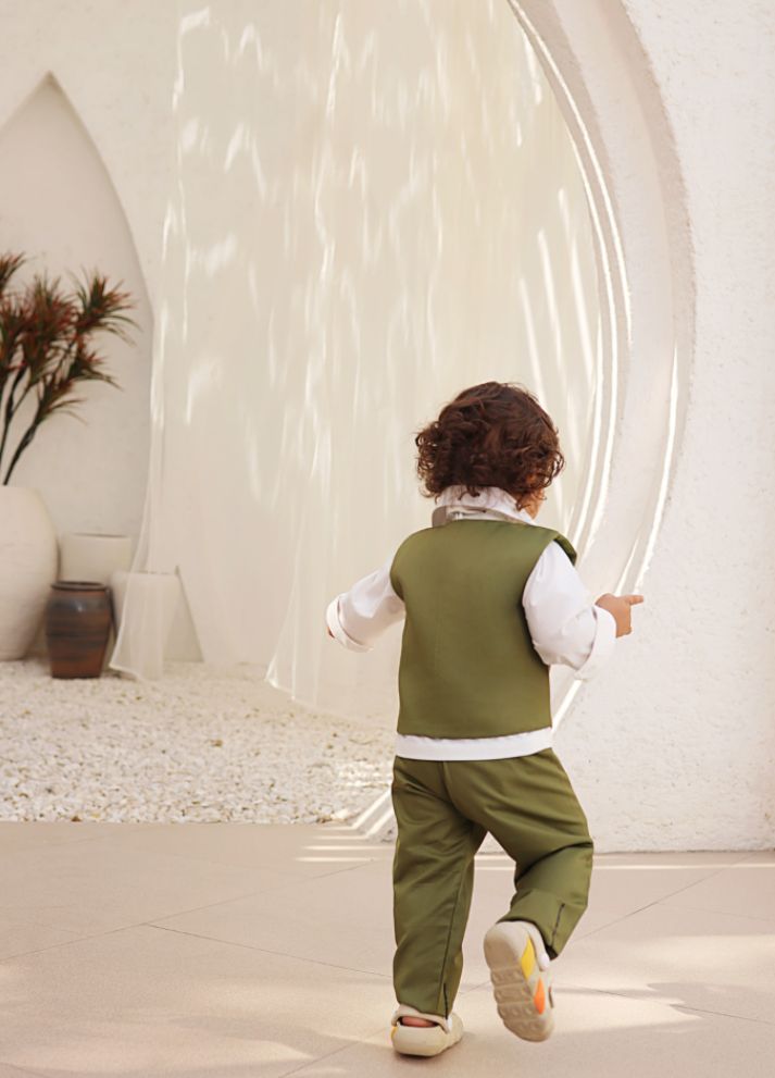 Waist Coat with Pant and Shirt