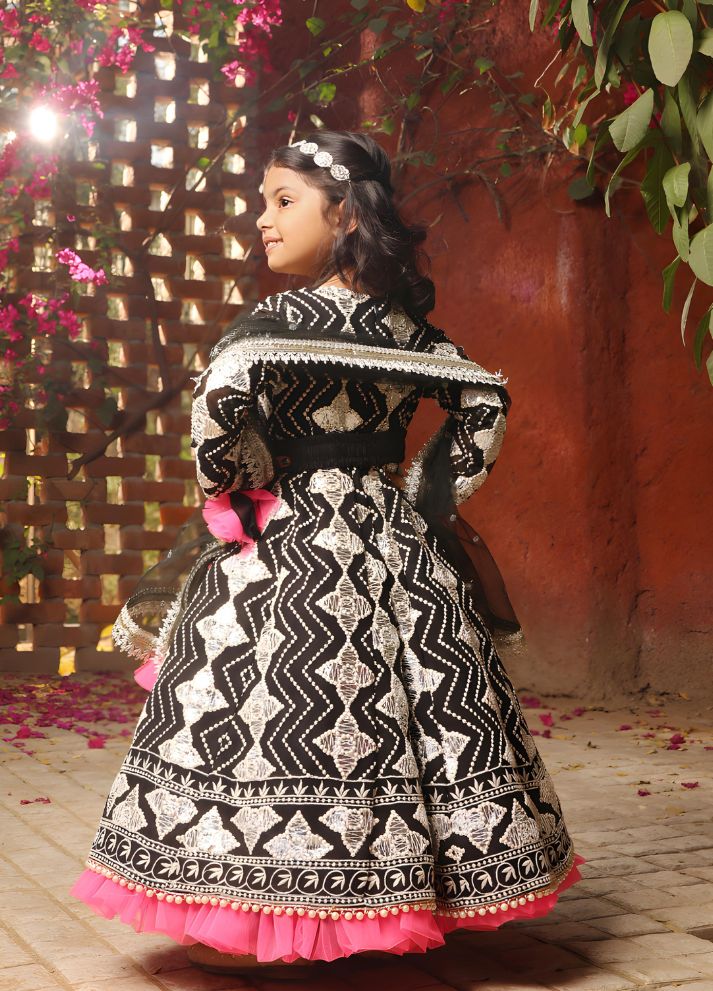 Gota Embroidered Amarkali