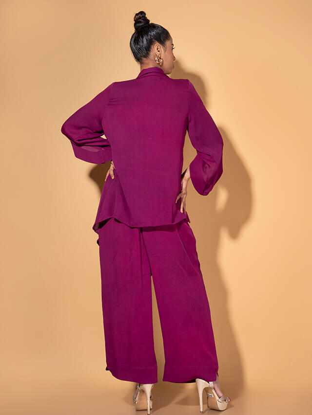 Composite Co-ord Set with Bias Panel