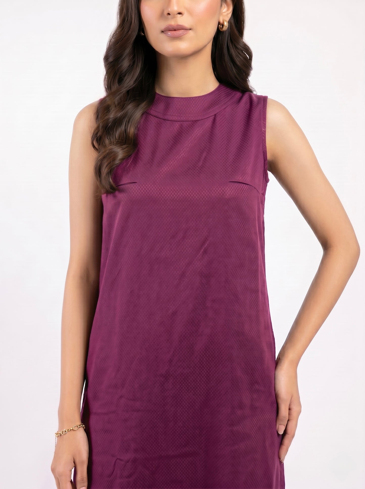 Purple Sleeveless Co-Ord