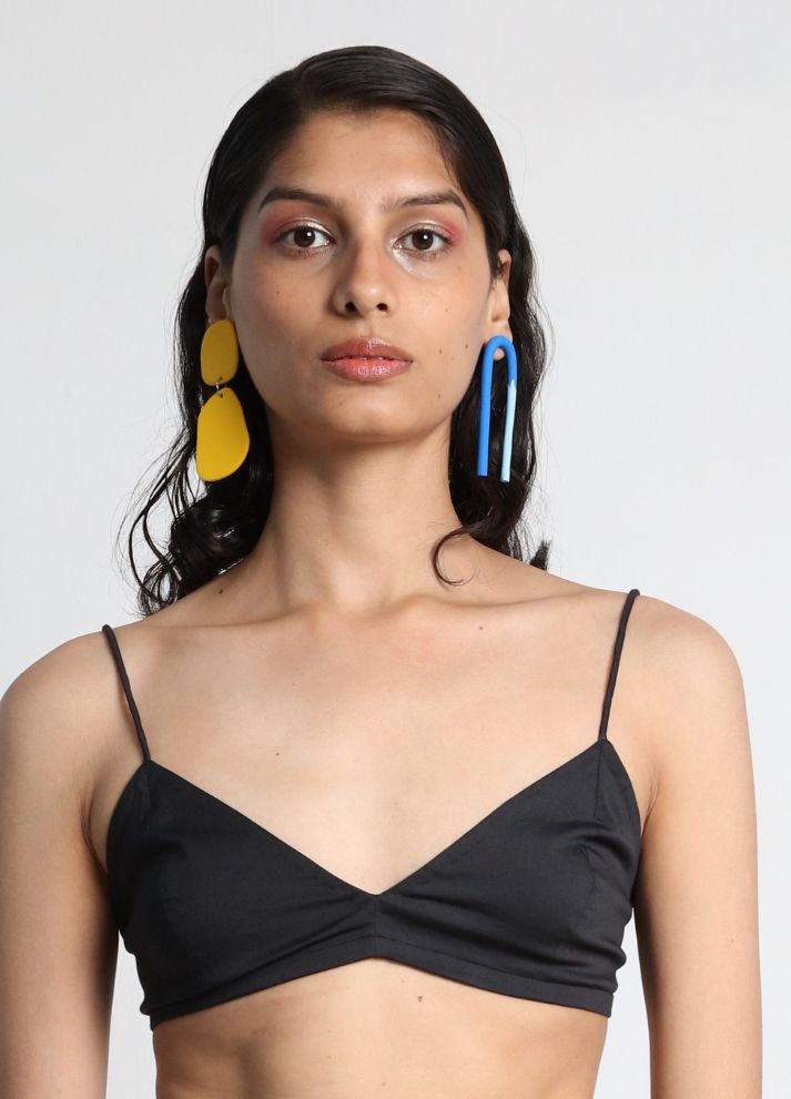 Long Jacket with flared pants and Bralette