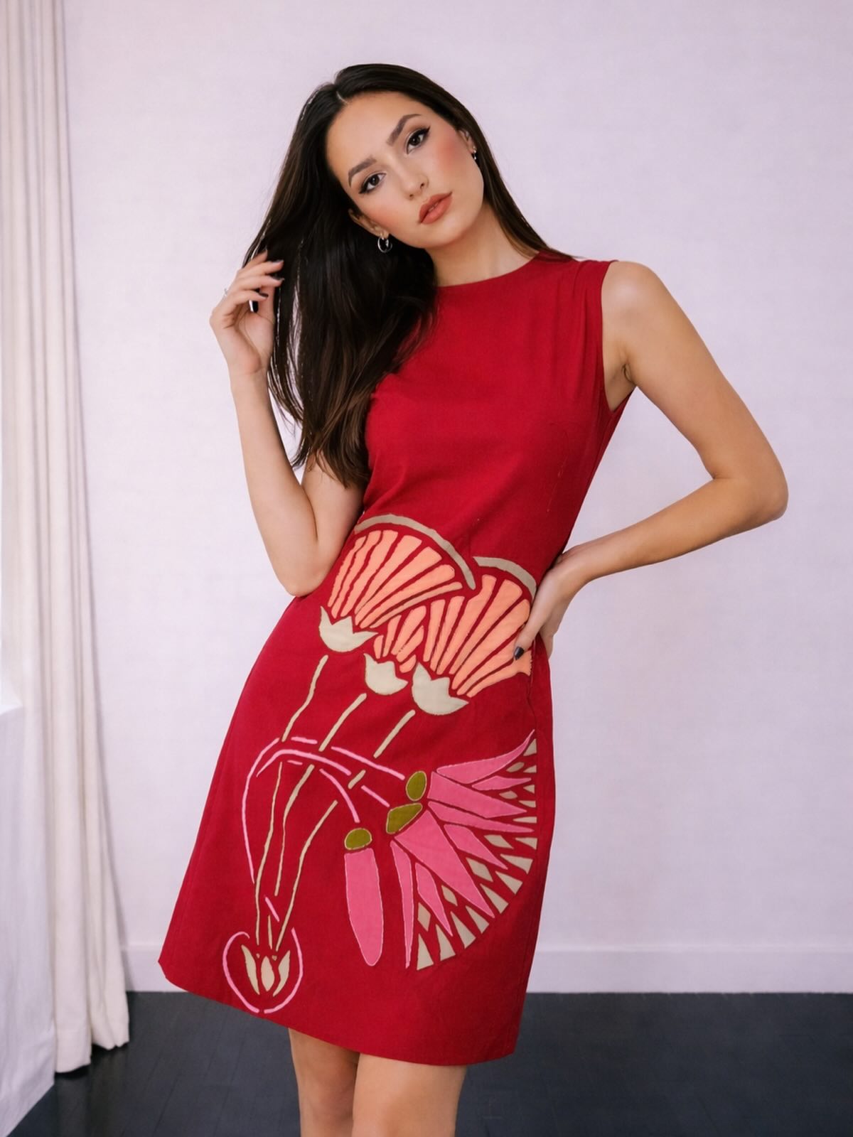 Scarlet Meadow Dress