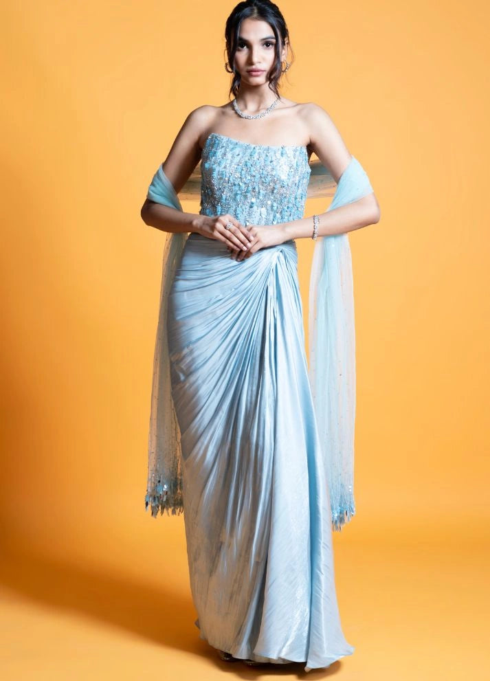 Hydrangea Gown by Smita Shrinivas | The Outfit Club Hydrangea Gown by Smita Shrinivas | The Outfit Club