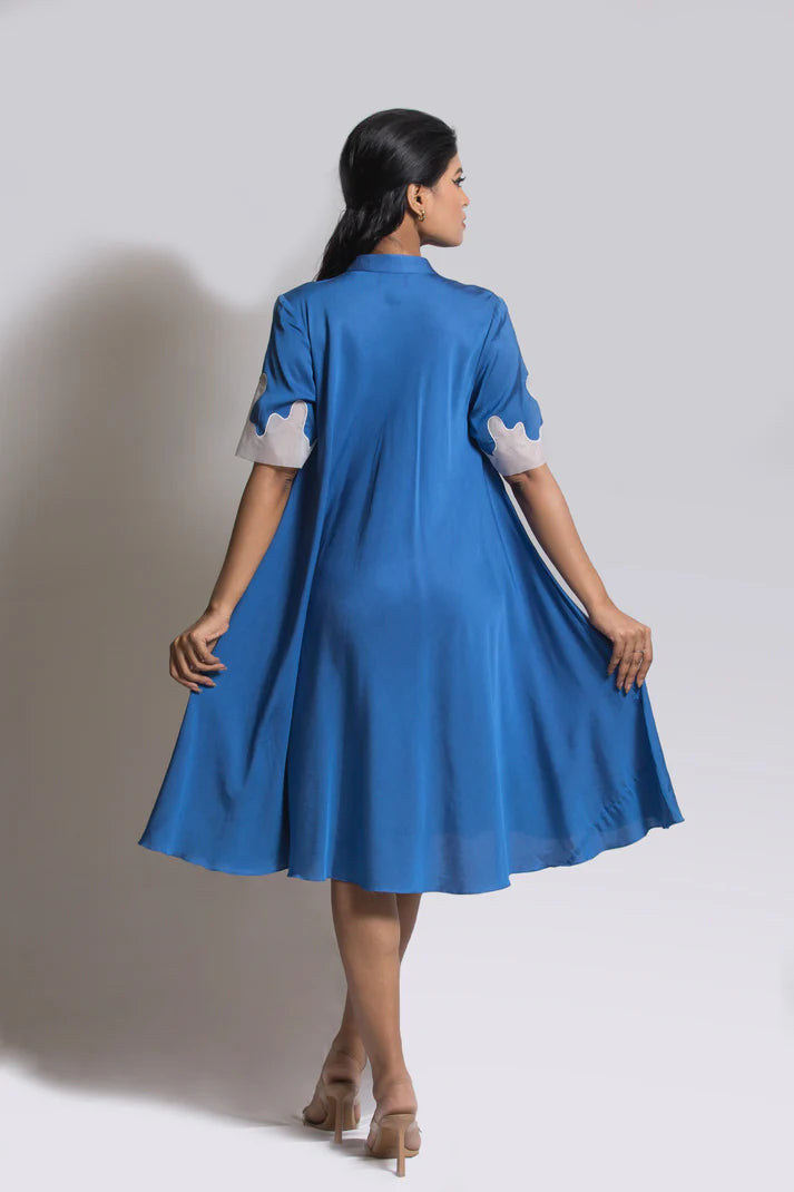 Beach Day A Line Dress