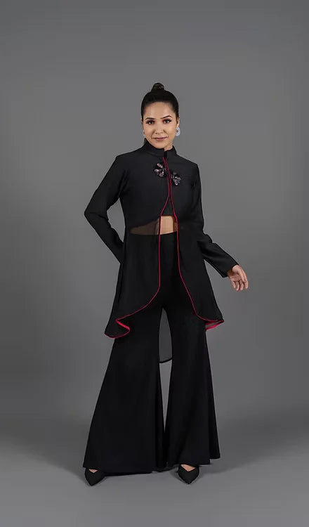 Peplum Cord-Set
