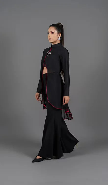 Peplum Cord-Set