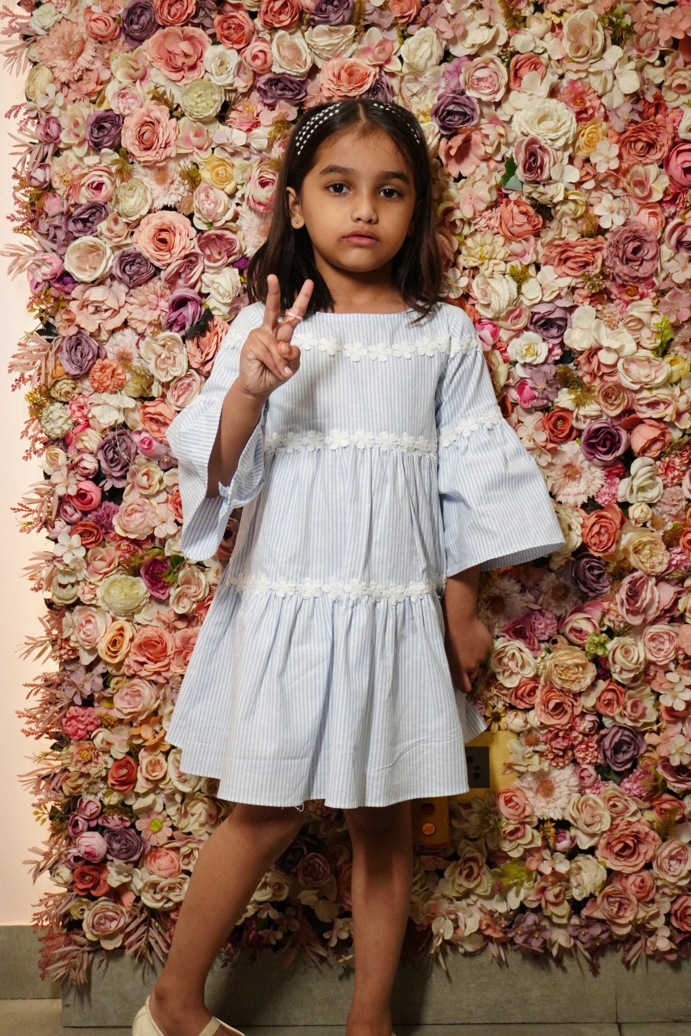 3 Layer Floral Dress