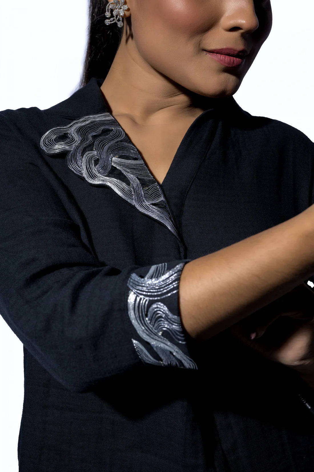 Collar patch Shirt