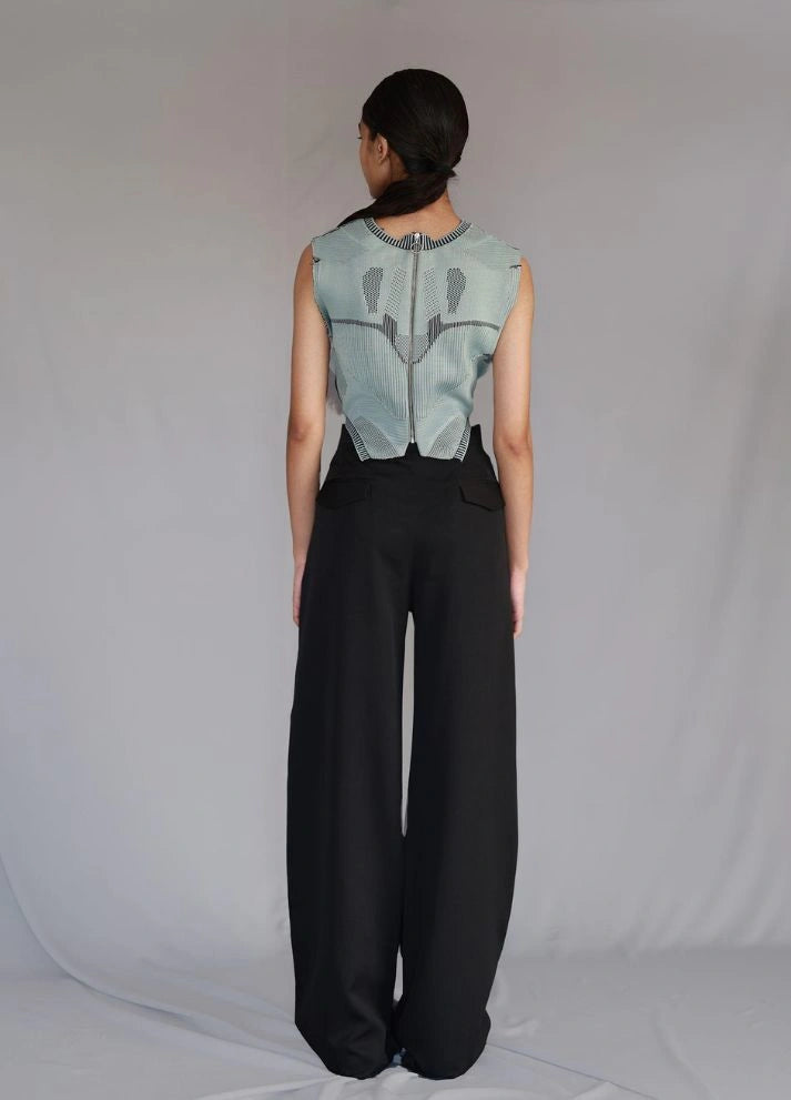 Knitted Panel Top Set