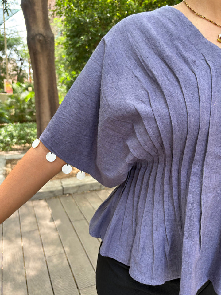 Dusty Autumn Shell Top