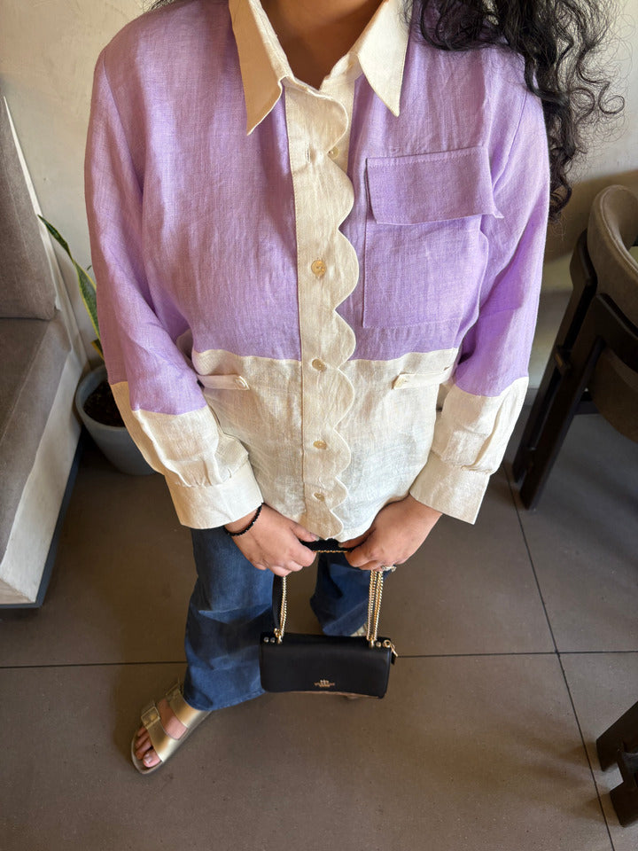 Lavender Cloud Shirt