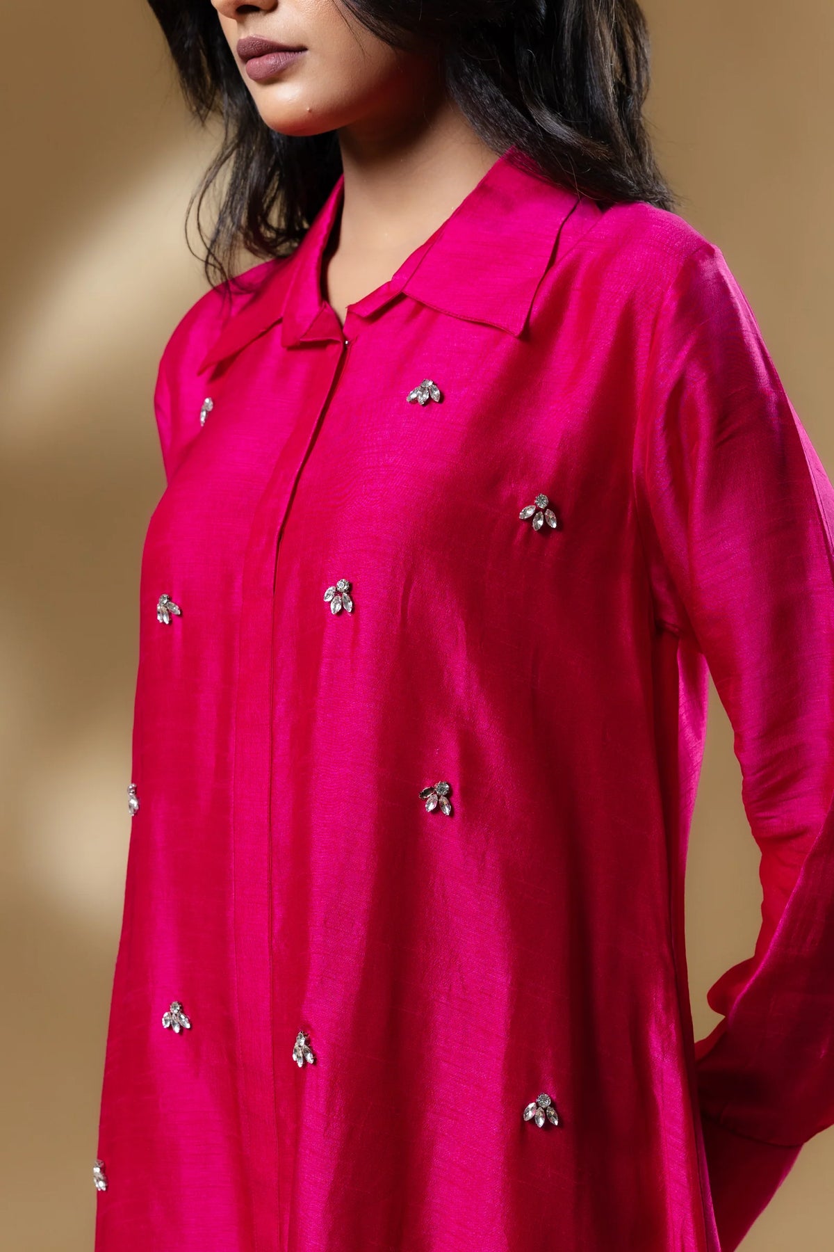 Bemberg Silk Gin Stone Dress