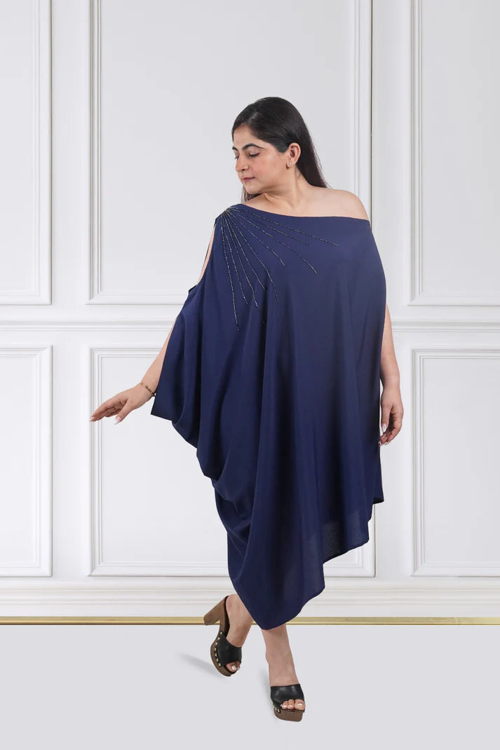 Midnight Drape Dress