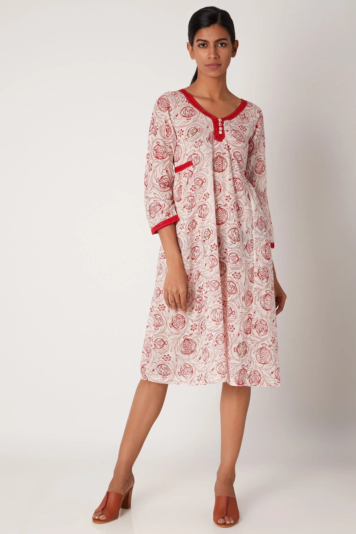 Pomegranate Kurta - Kurta Dress for Women