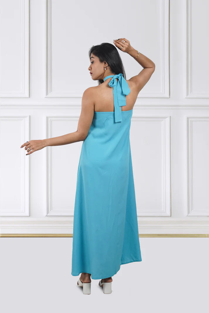 Ocean Ring Halter Maxi