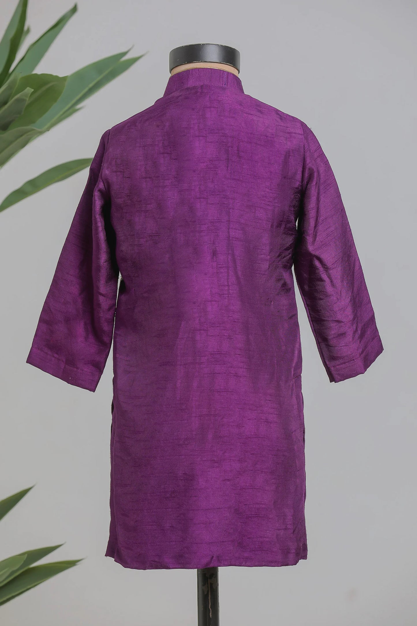 Purple Mirror Kurta