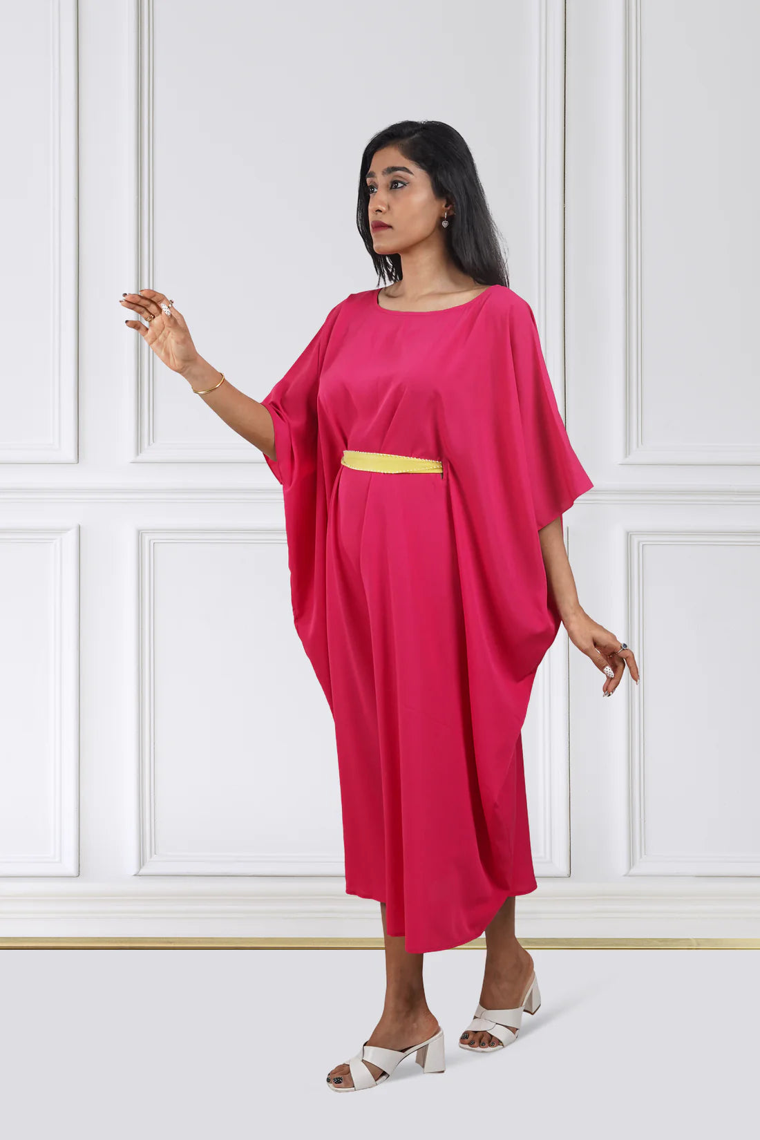Rose Pop Box Kaftan Dress