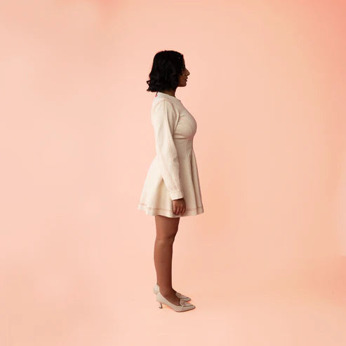 Corset-Inspired Flair Dress