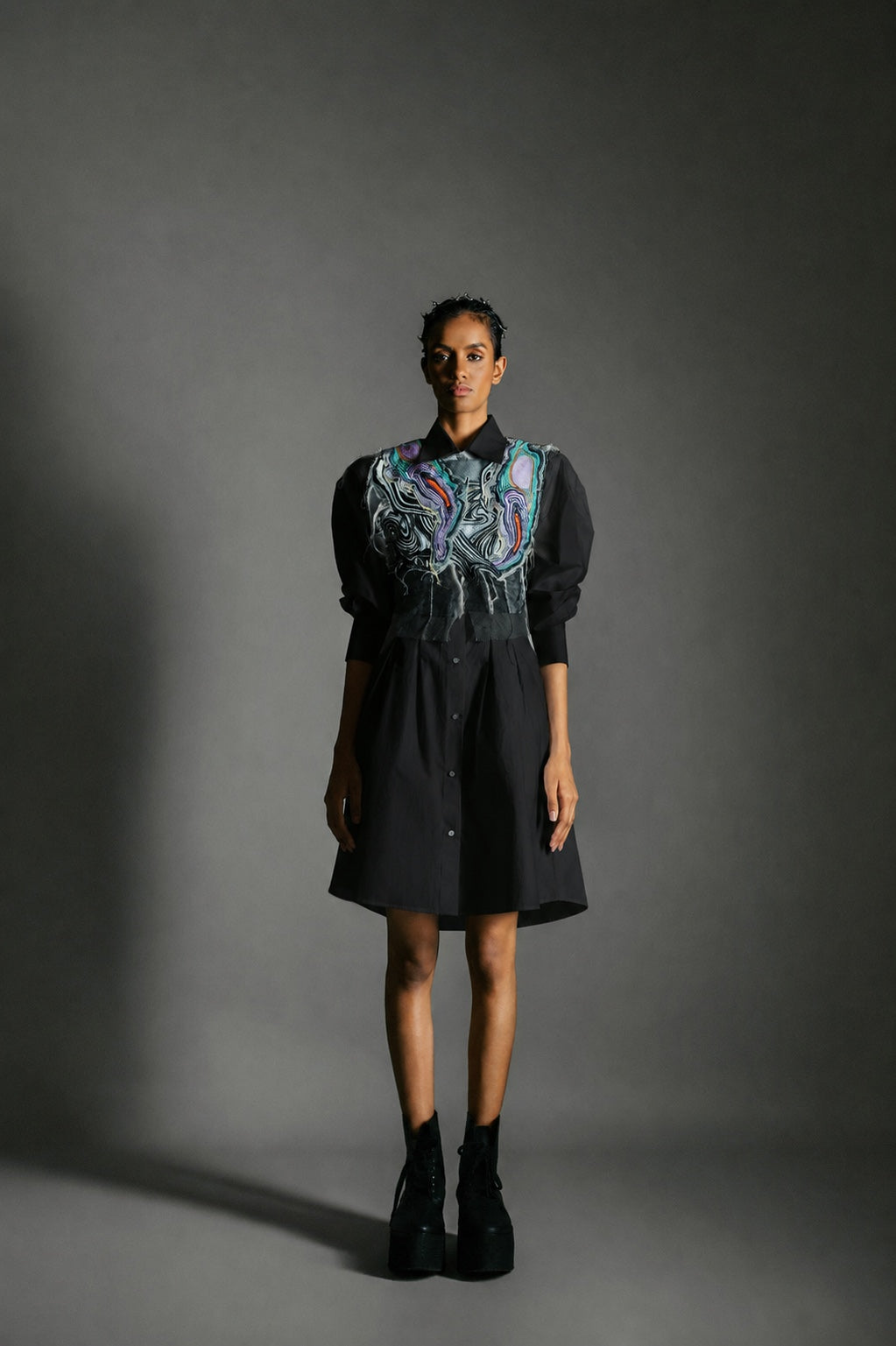 Marbel Shirt Dress