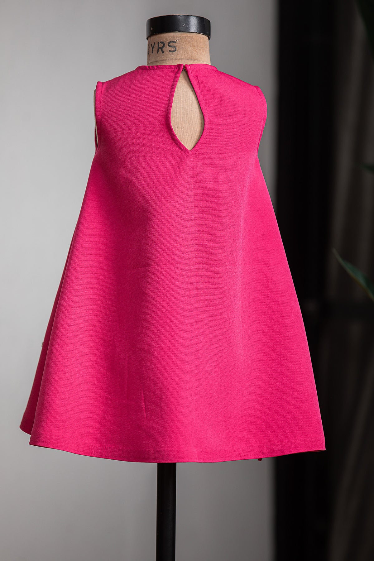 Pink Bird A Line dress
