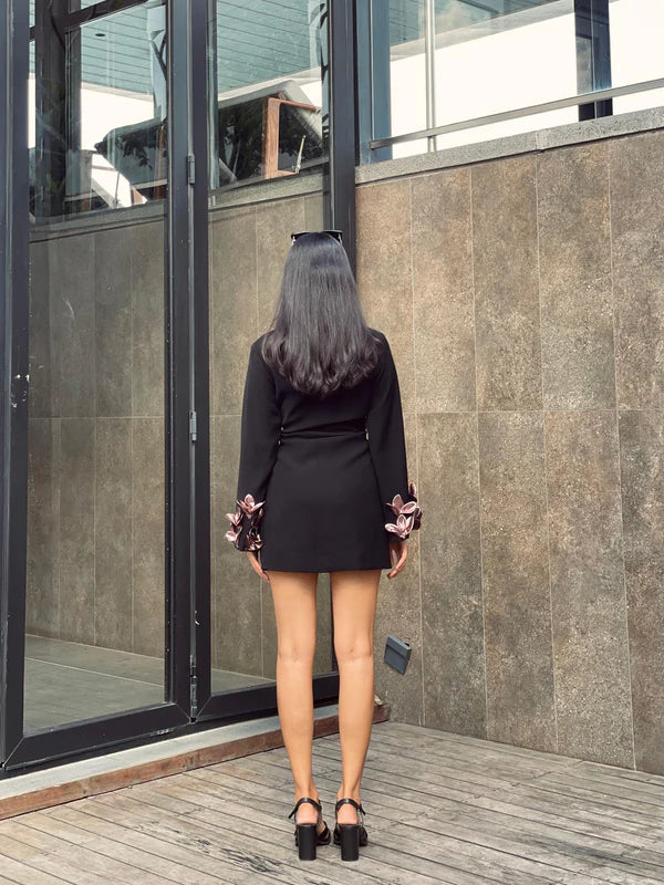 The Elegante 3D Embellished Dress