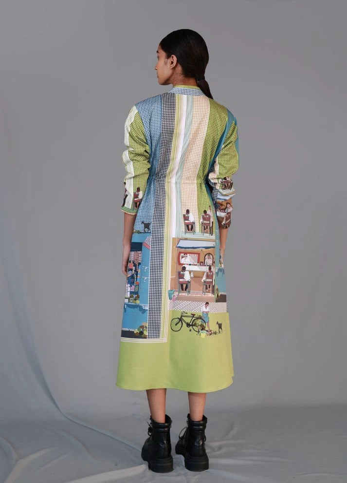 Street Printed Long Dress