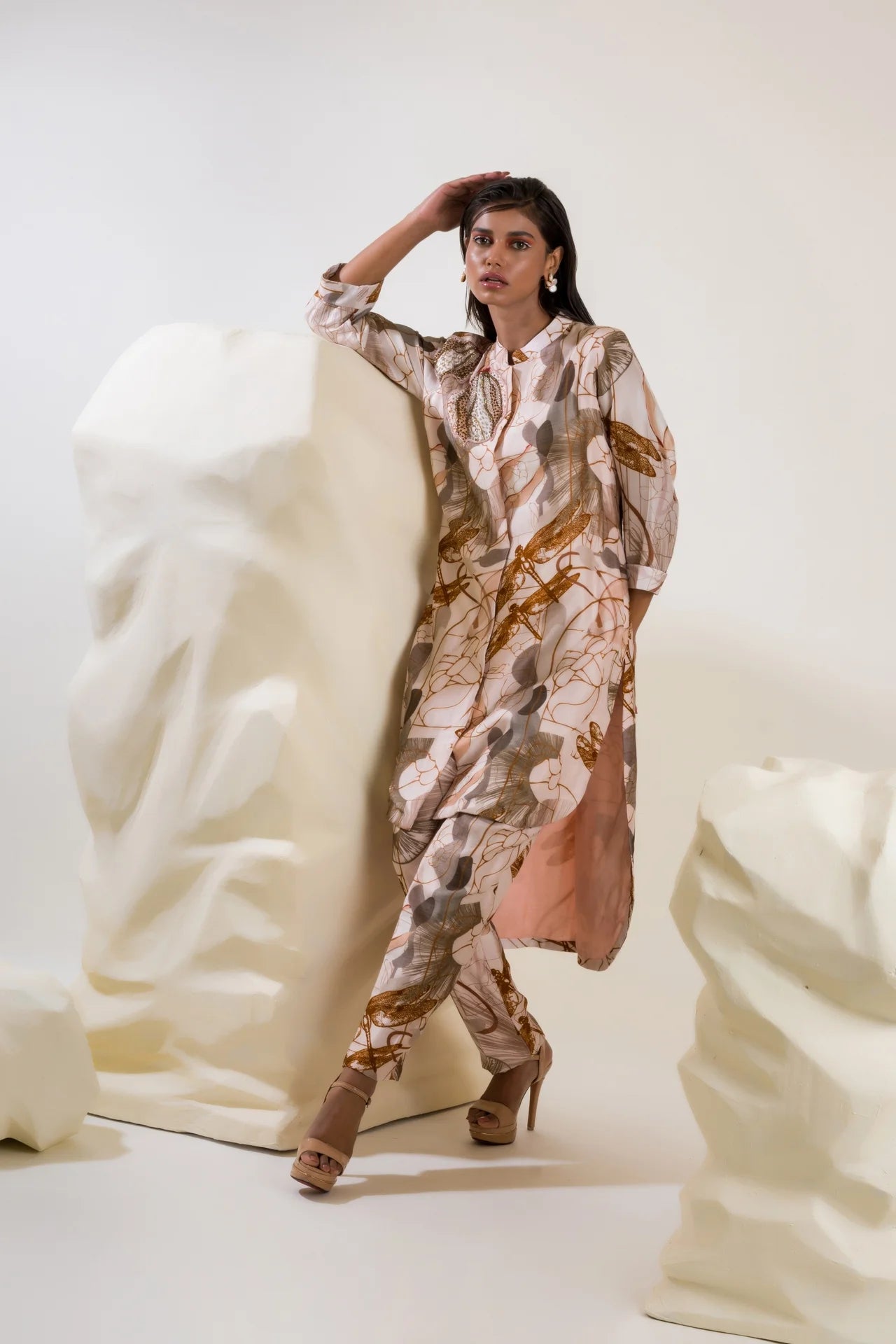 Biscuit Printed Co-ord Set