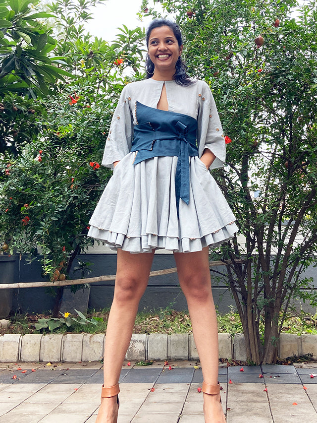 Feisty Misty Short Layered Dress