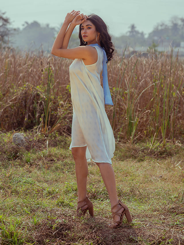 Tie Neck Dress