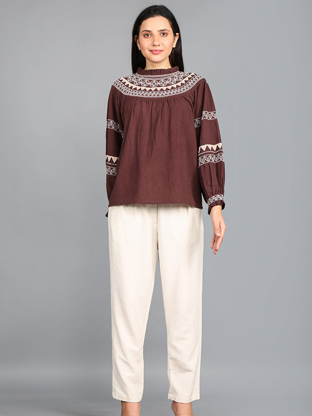 Peasant Style Blouse
