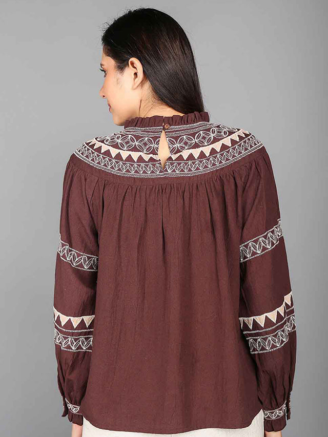 Peasant Style Blouse