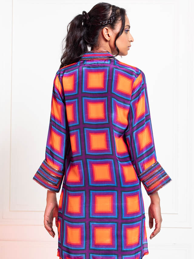 Cubical Print Co-ord Set