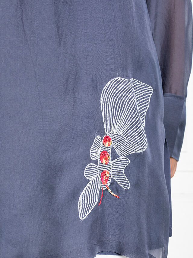 Koi Motif Shirt