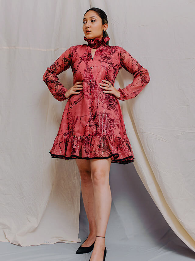 Camellia Party Dress