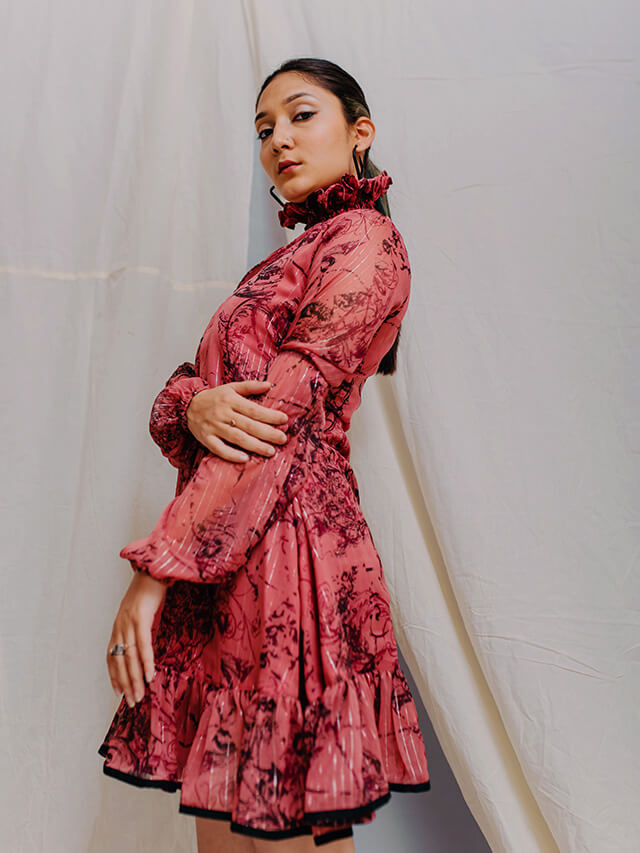 Camellia Party Dress