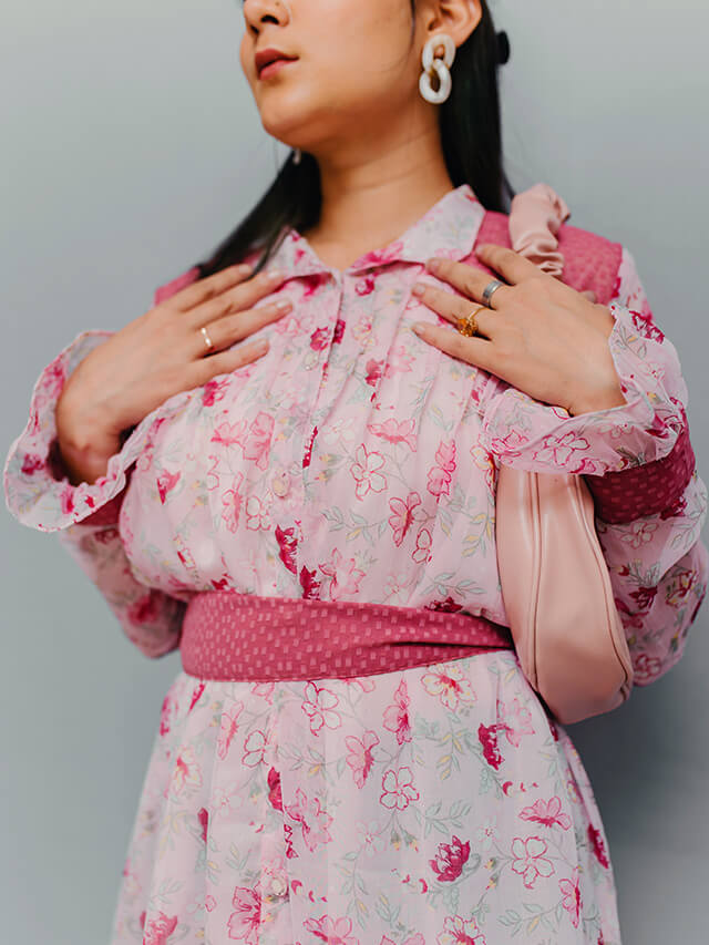 Hannah Flora Dress