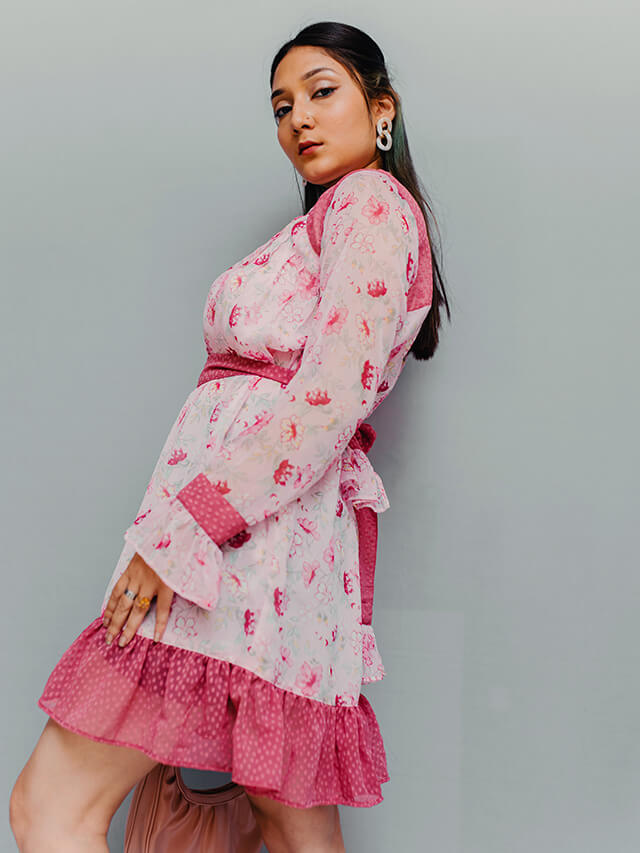 Hannah Flora Dress