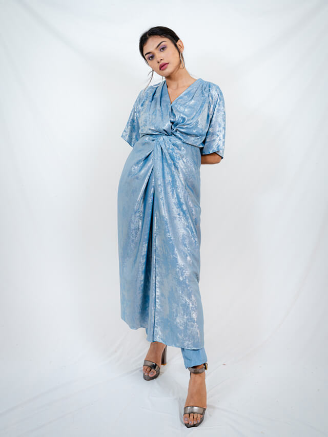 Twisted tunic and pants
