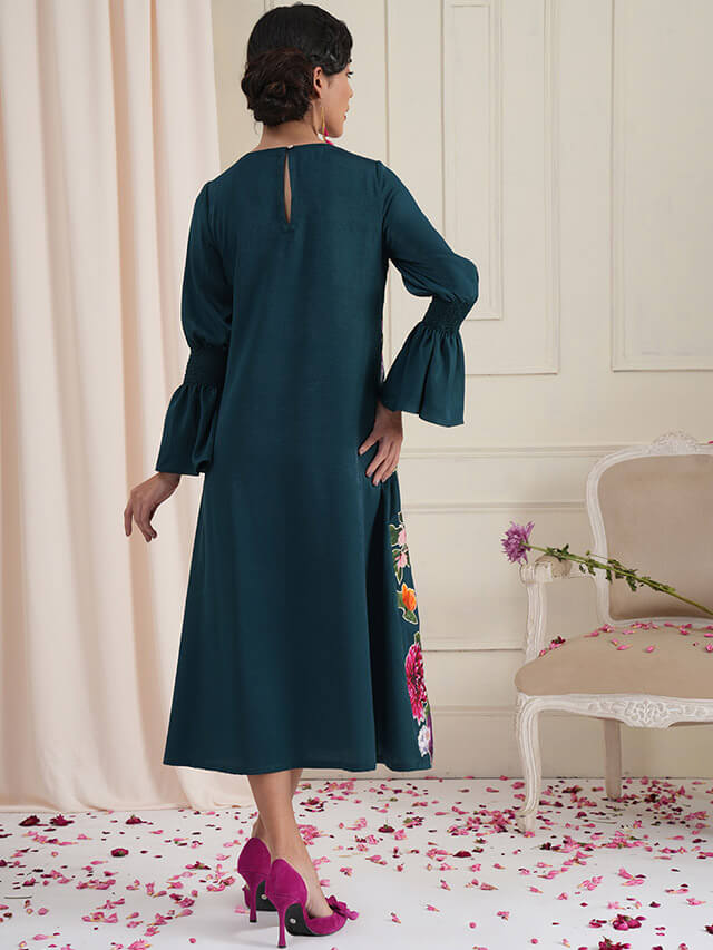 Megan floral gown