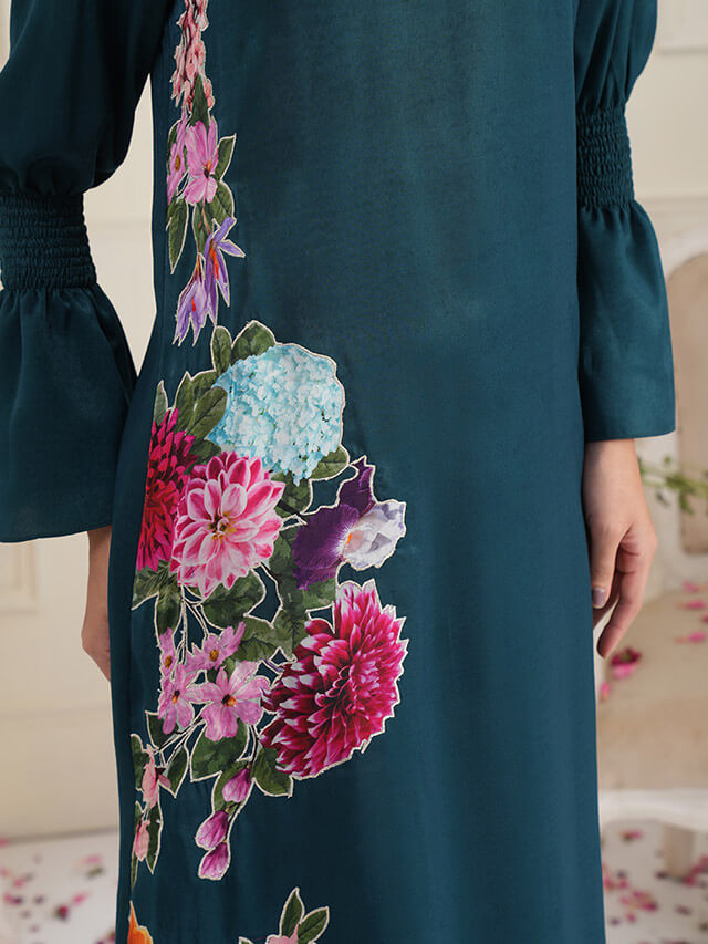 Megan floral gown