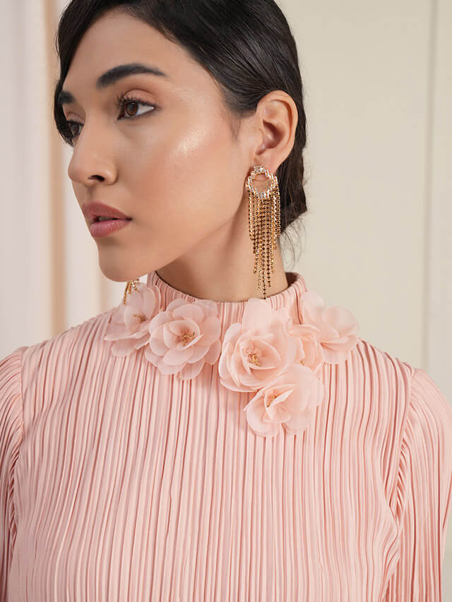 Rori embellished crop top